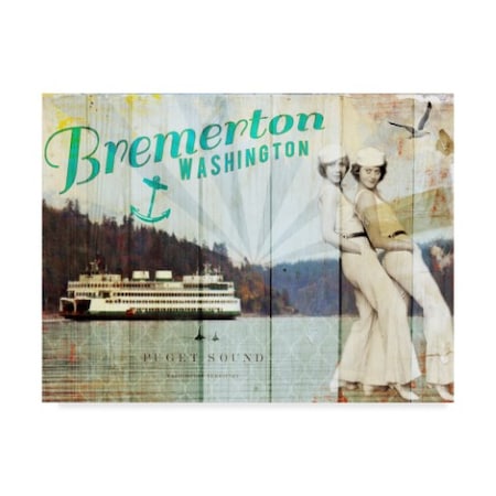 Sandy Lloyd 'Bremerton Girls' Canvas Art,18x24